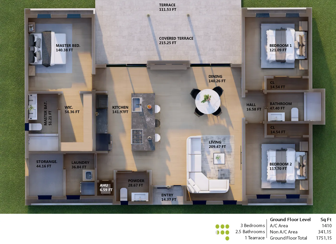 Planta 6 do Almeria Villas