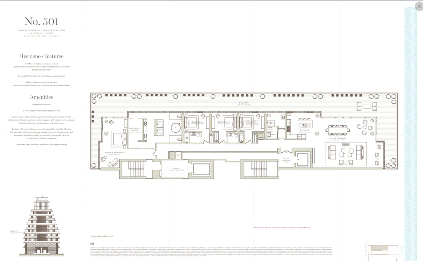Planta 2 do Arte Surfside