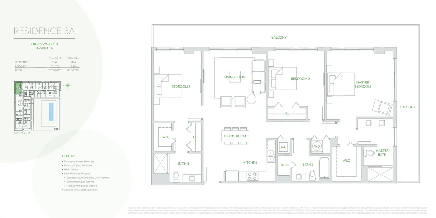 Planta 9 do Aventura ParkSquare