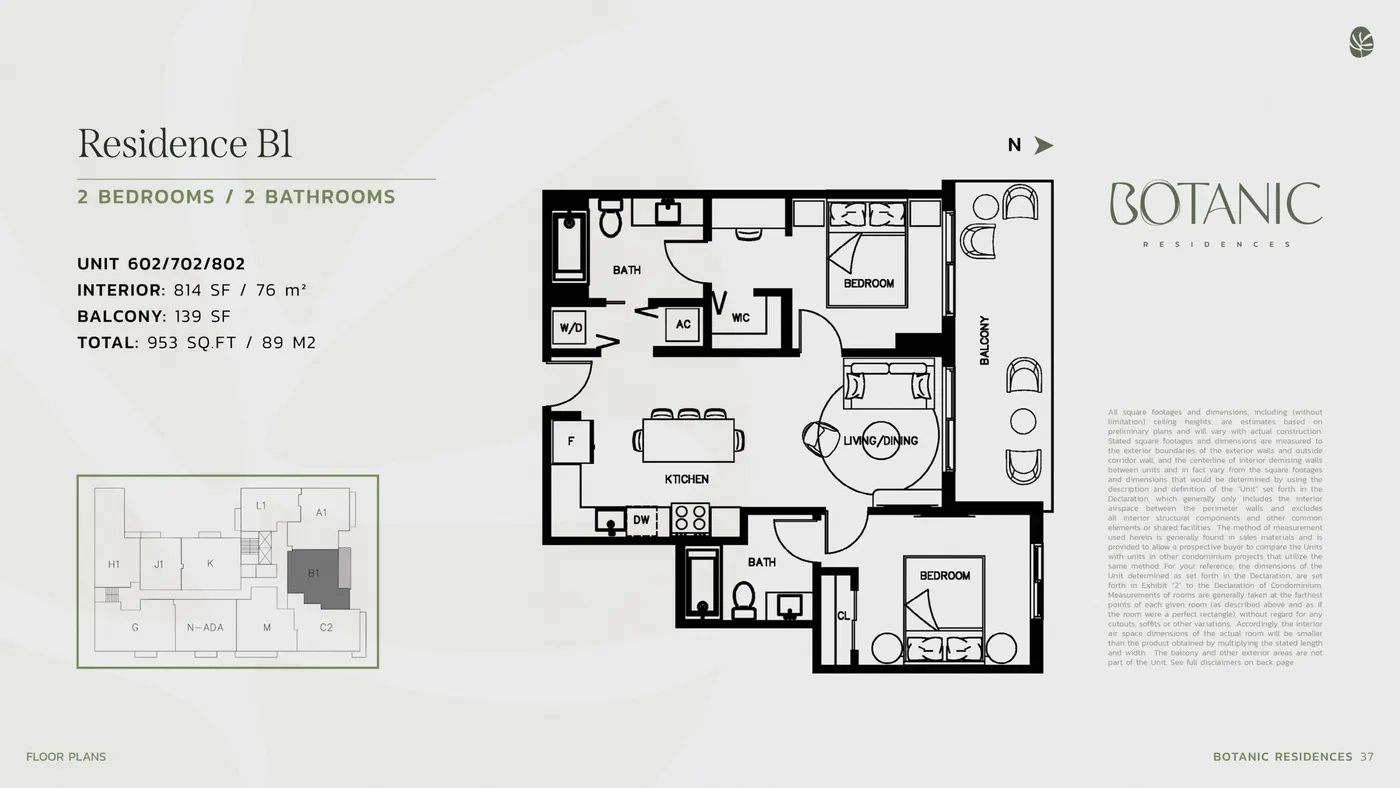Planta 4 do Botanic Residences