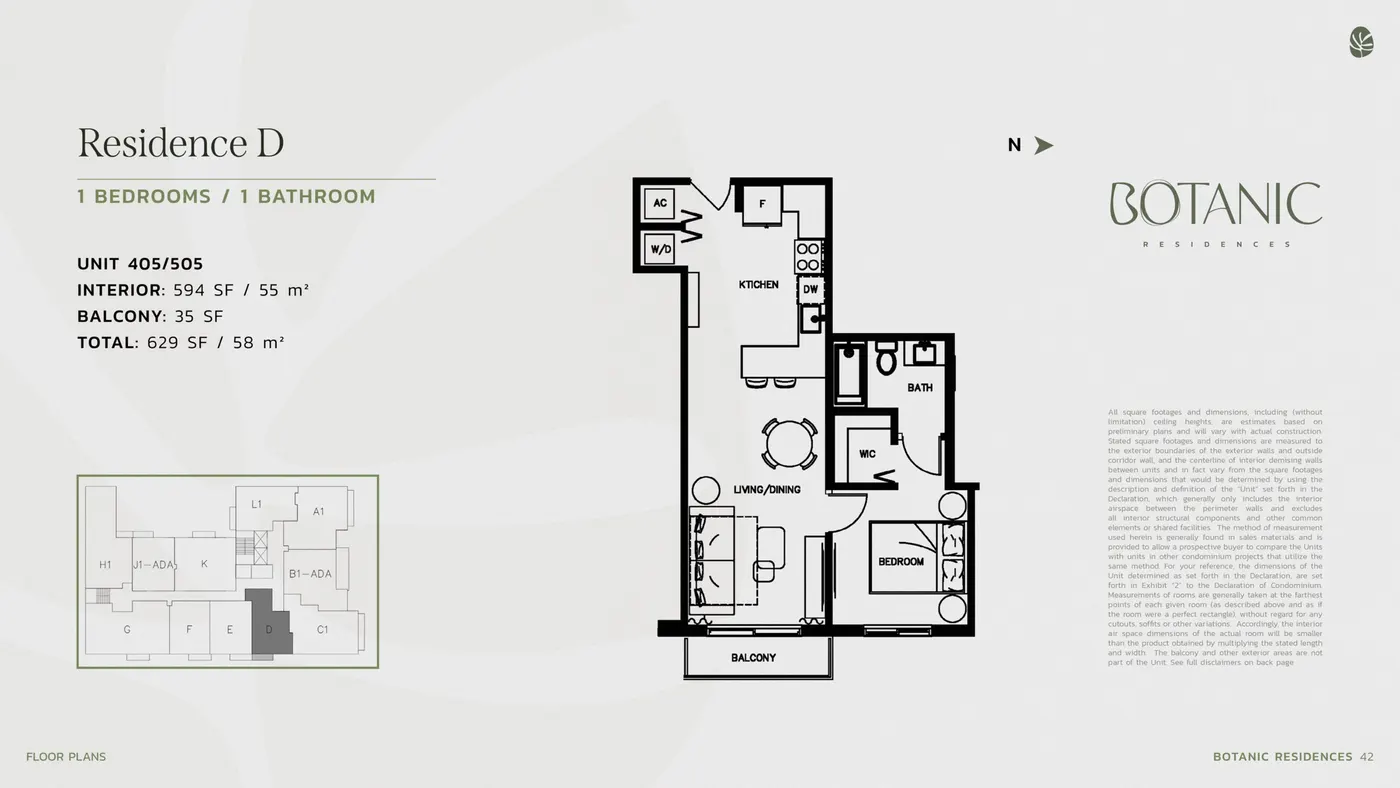 Planta 8 do Botanic Residences