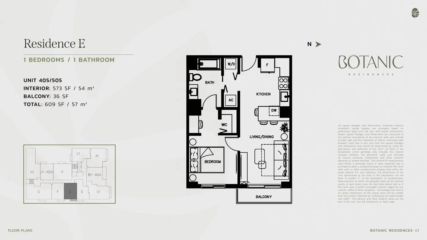 Planta 9 do Botanic Residences