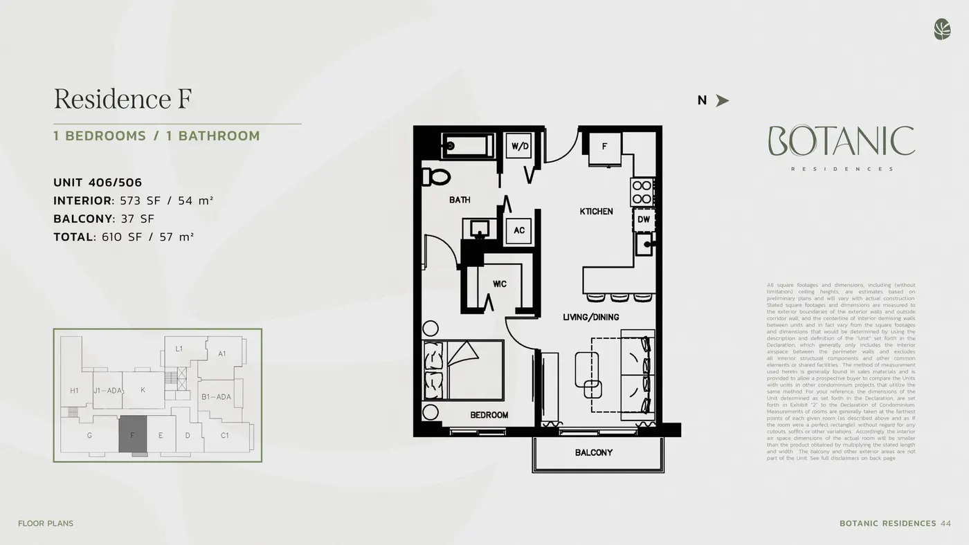 Planta 10 do Botanic Residences