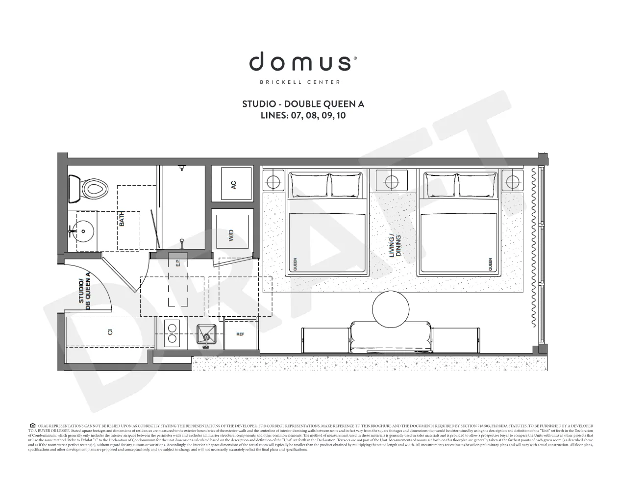 Planta 1 do DOMUS Brickell Center