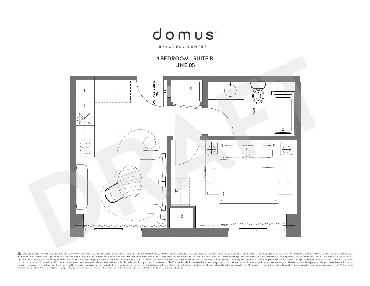 Planta 10 do DOMUS Brickell Center
