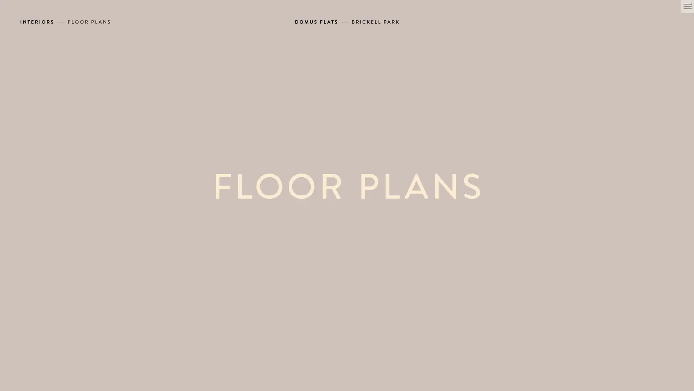 Planta 1 do DOMUS Brickell Park