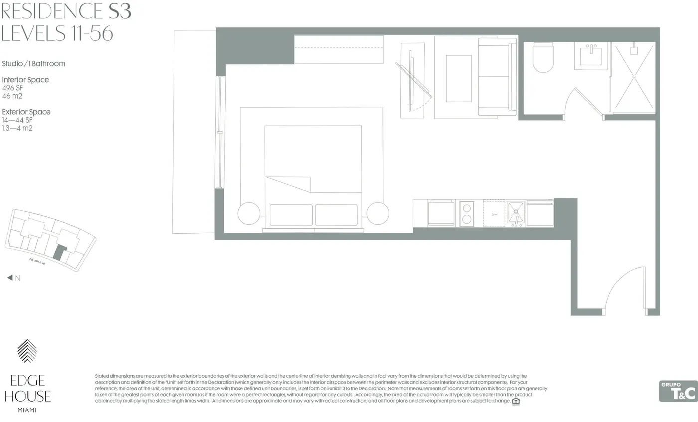 Planta 3 do Edge House