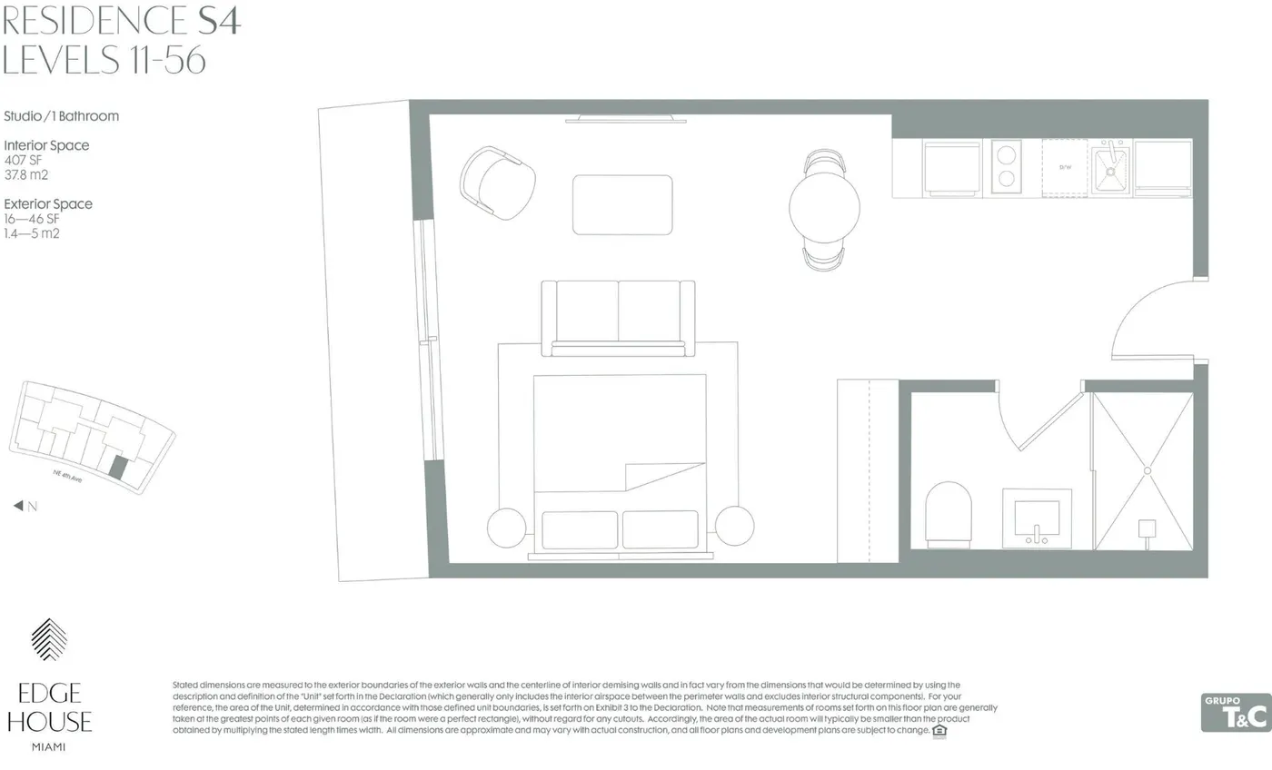Planta 4 do Edge House