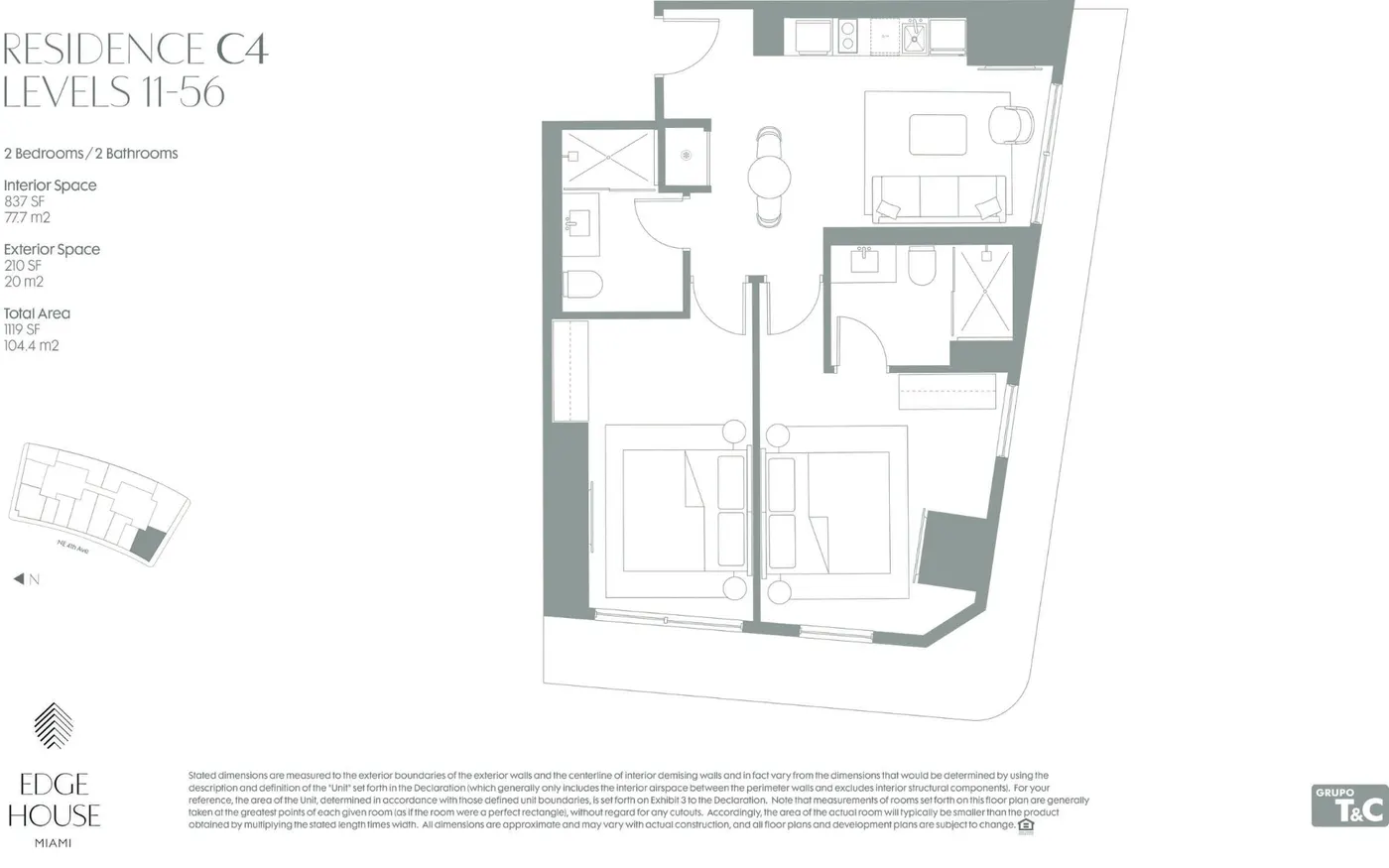 Planta 9 do Edge House