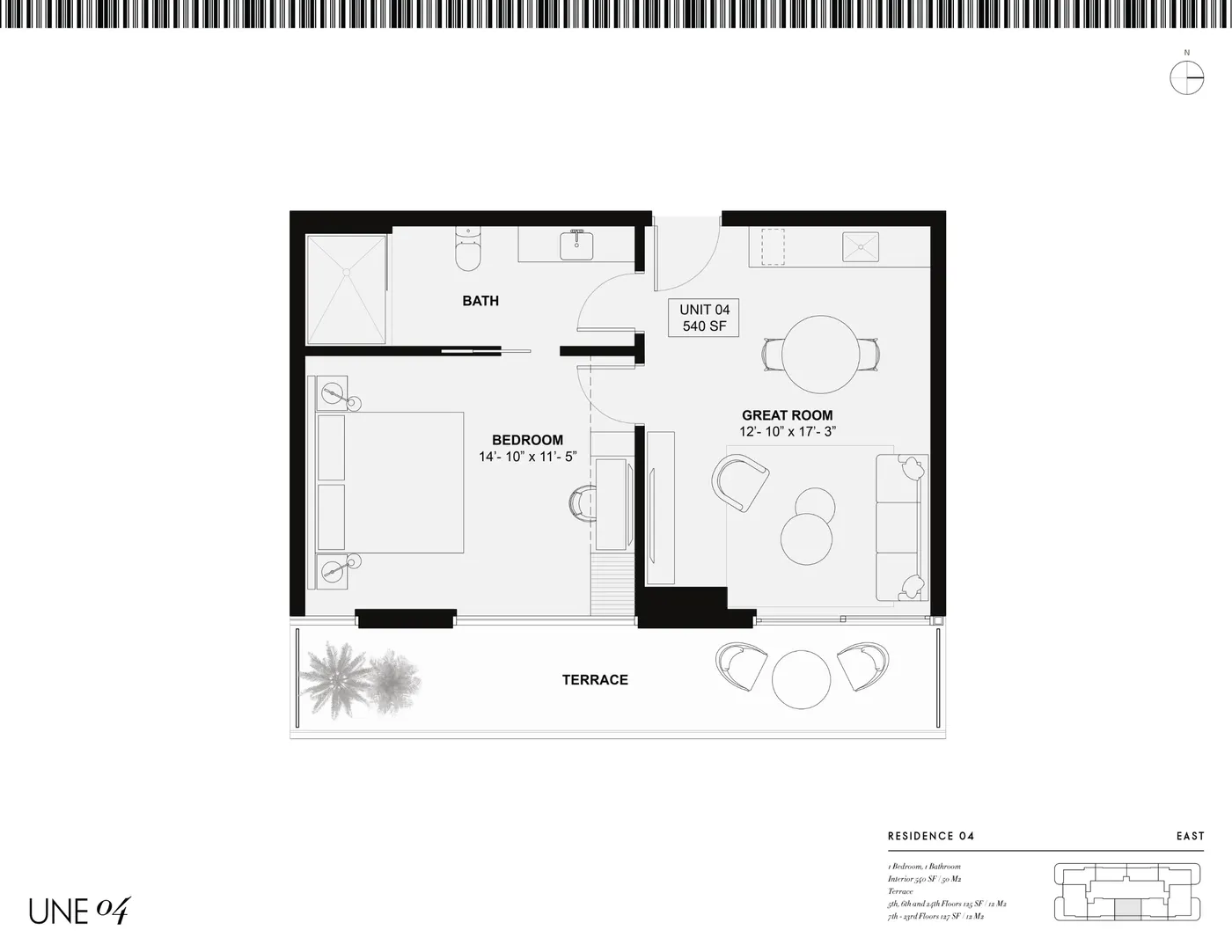 Planta 2 do ELLE Residences