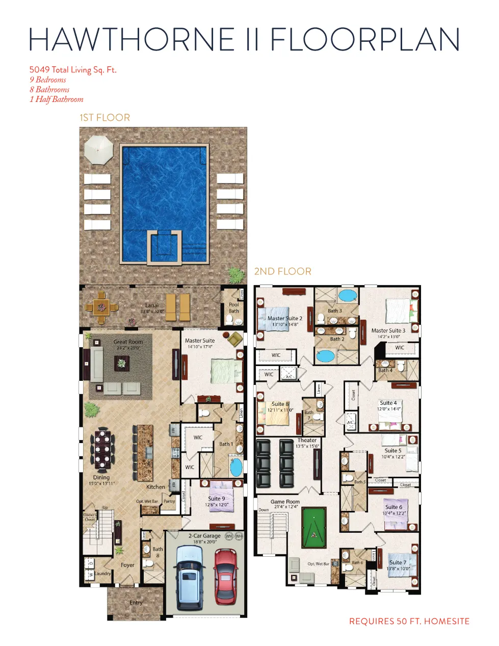 Planta 12 do Encore Resort