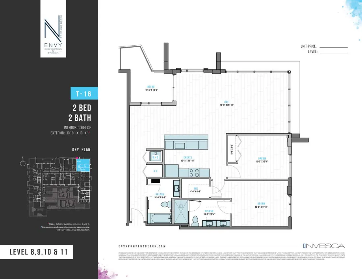 Planta 2 do Envy Residences