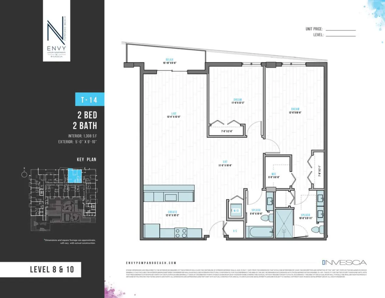 Planta 4 do Envy Residences