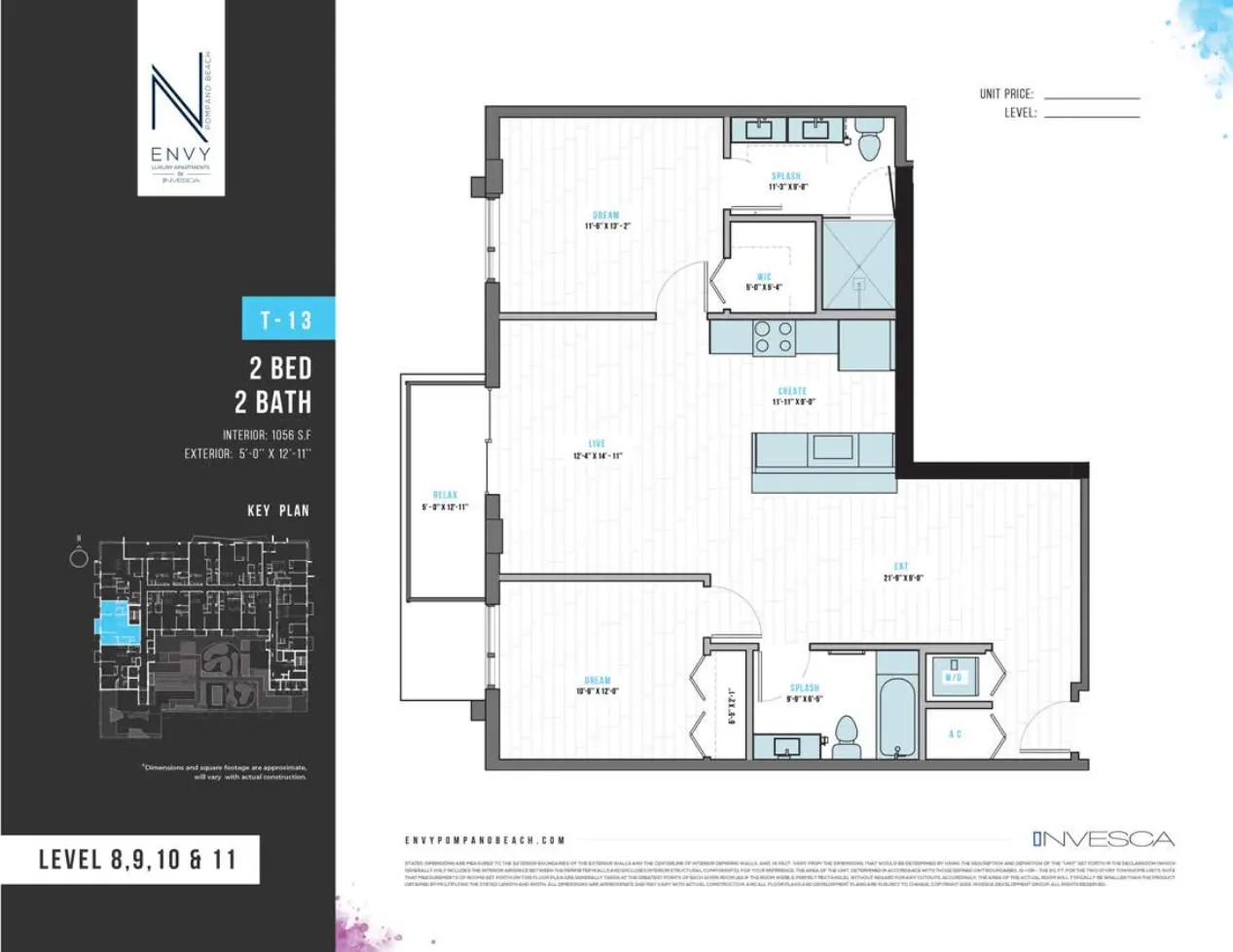 Planta 5 do Envy Residences