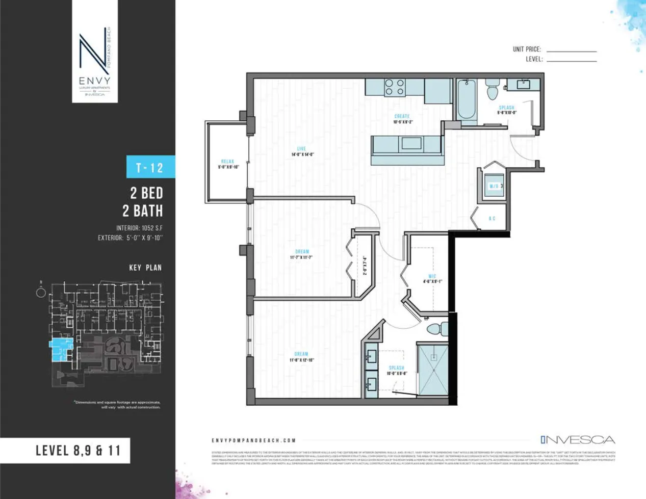 Planta 6 do Envy Residences