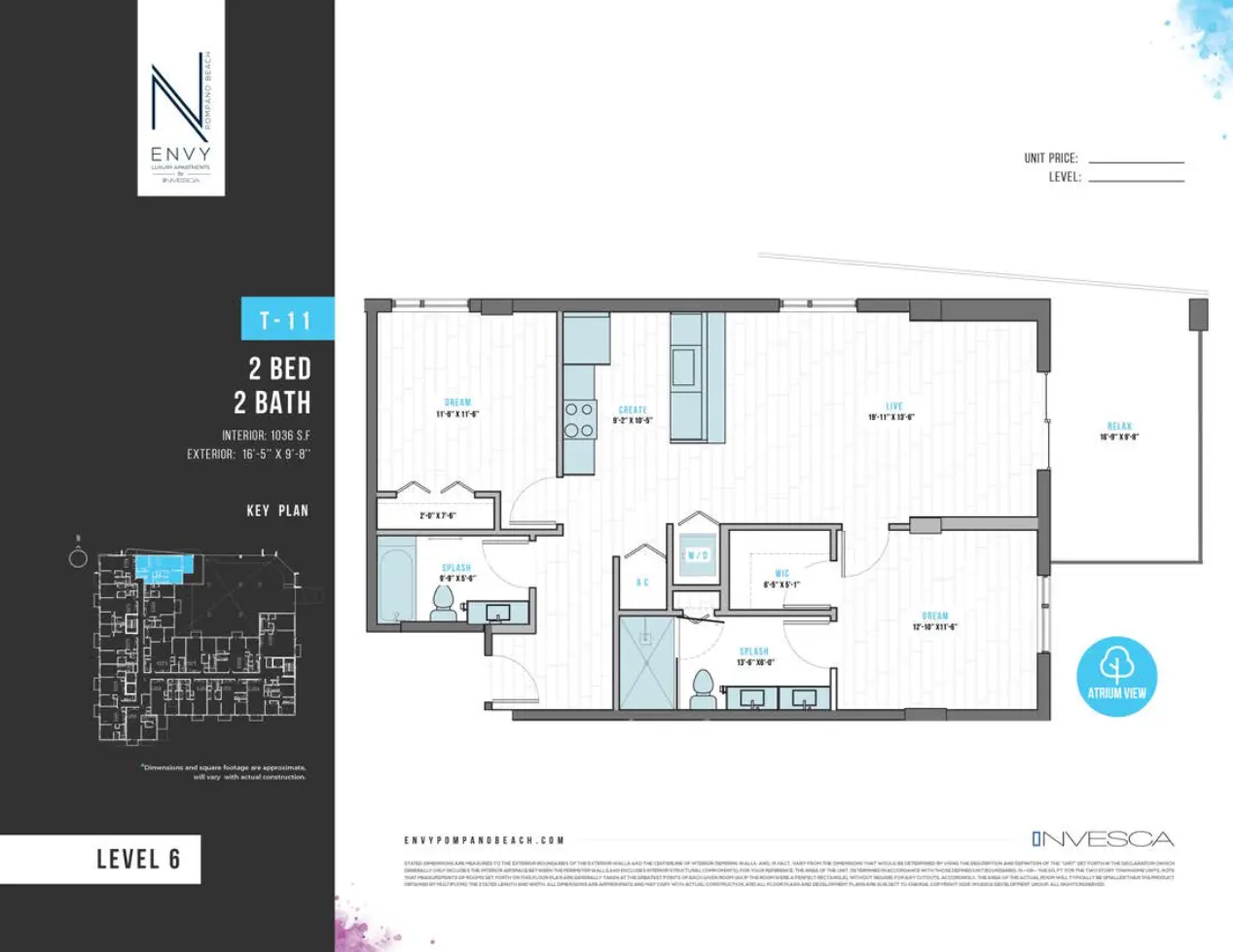 Planta 7 do Envy Residences