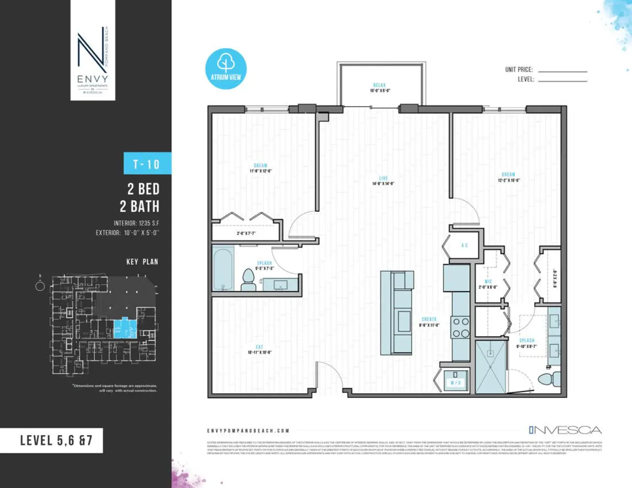 Planta 8 do Envy Residences