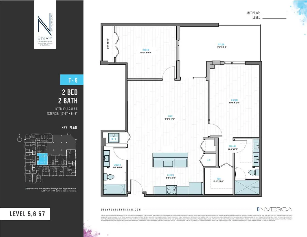 Planta 9 do Envy Residences
