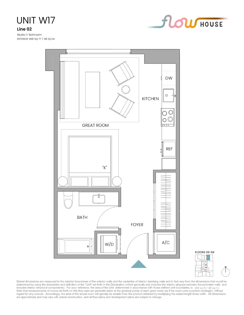 Planta 2 do Flow House Miami