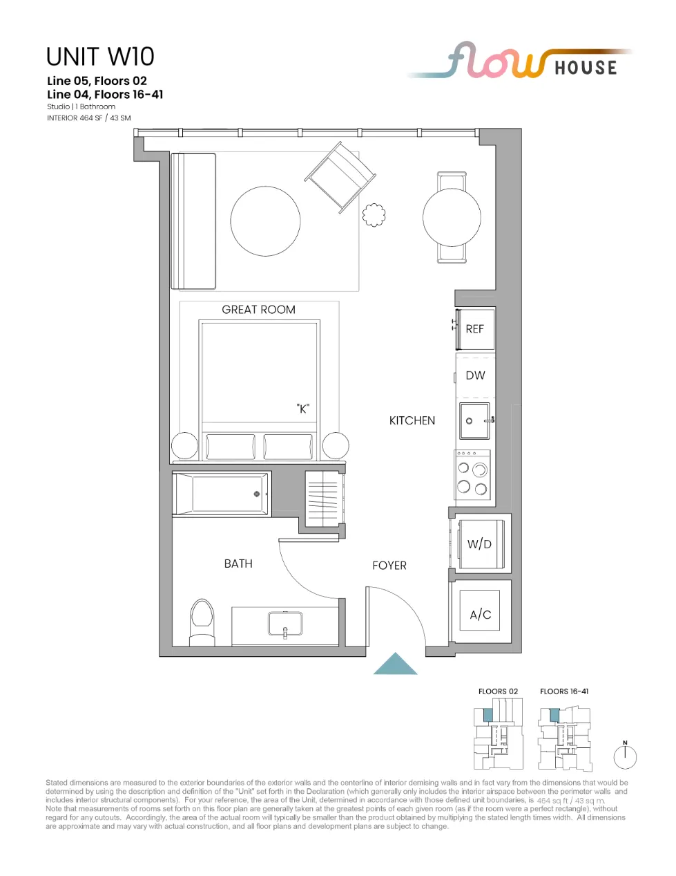 Planta 3 do Flow House Miami