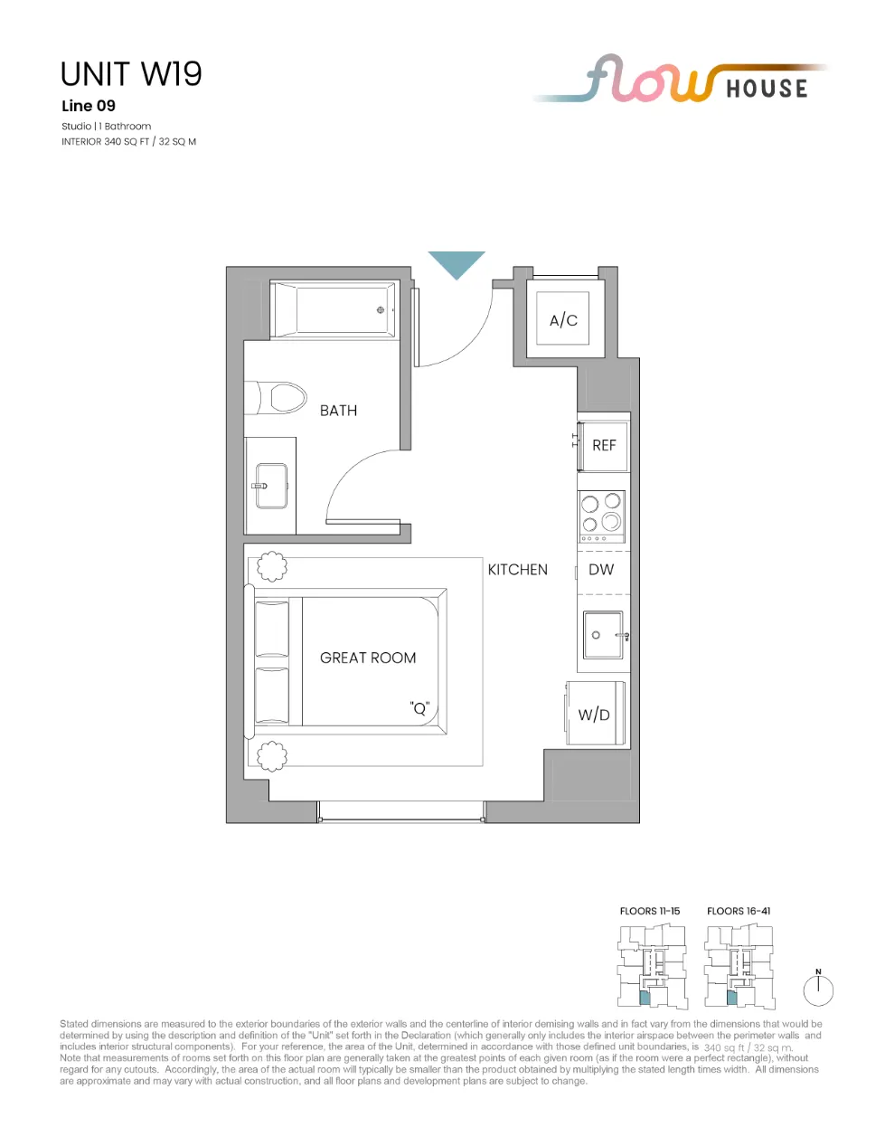 Planta 4 do Flow House Miami