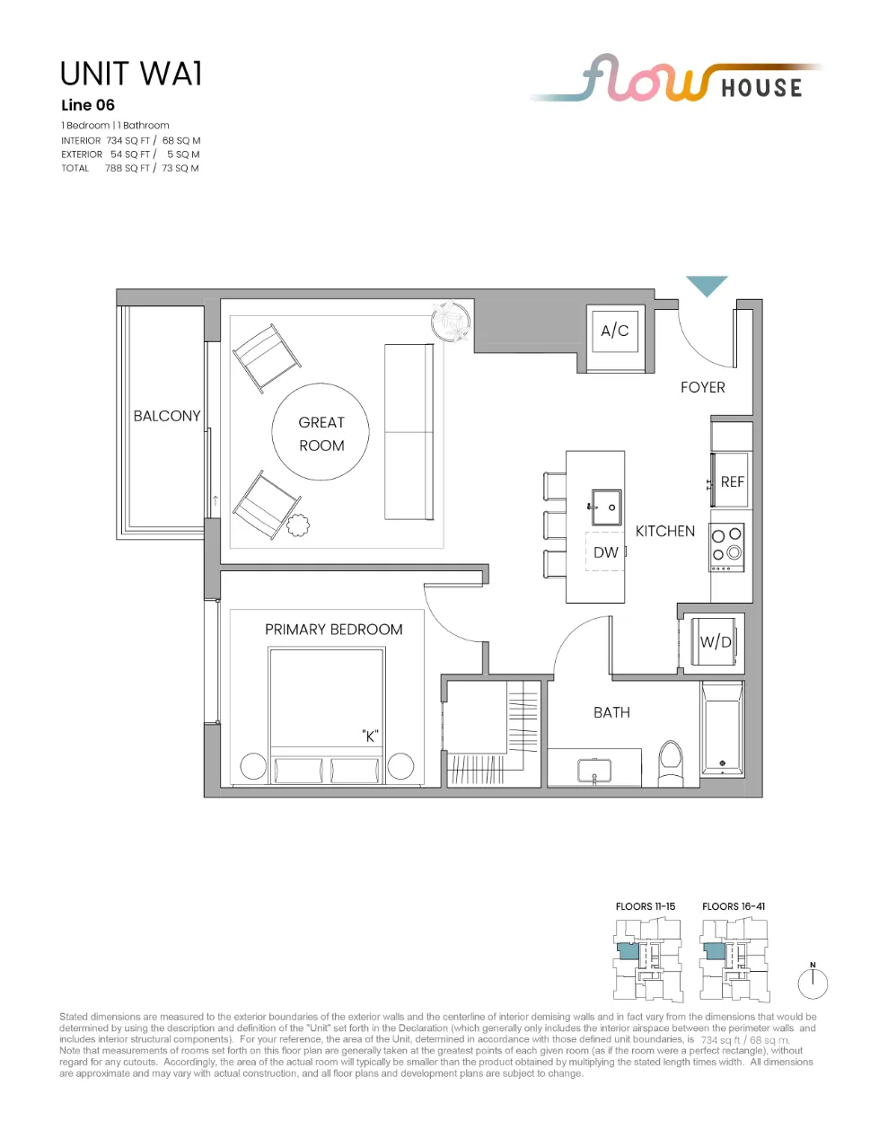 Planta 6 do Flow House Miami