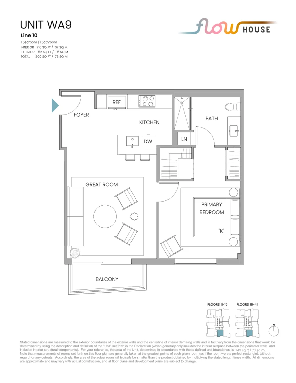Planta 7 do Flow House Miami