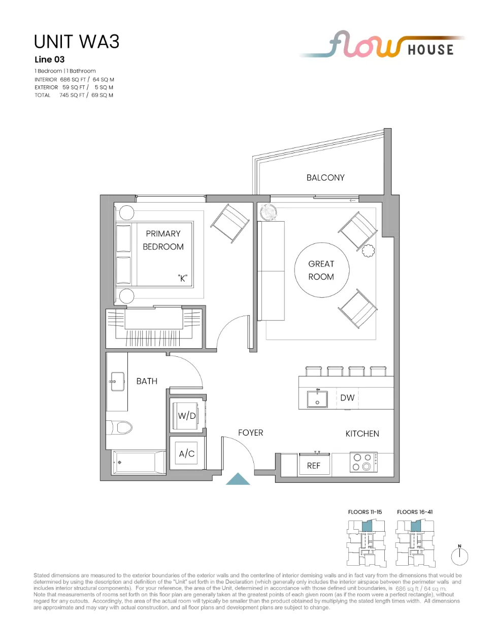Planta 10 do Flow House Miami