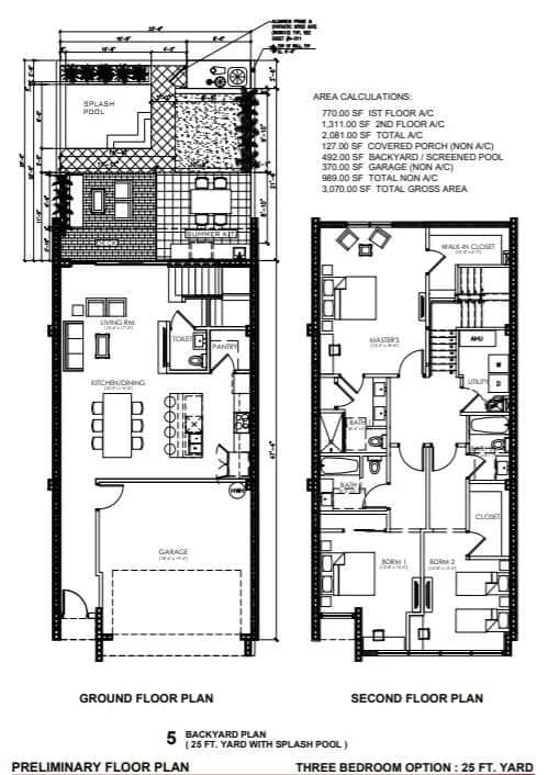 Planta 3 do Inspiration Modern Living