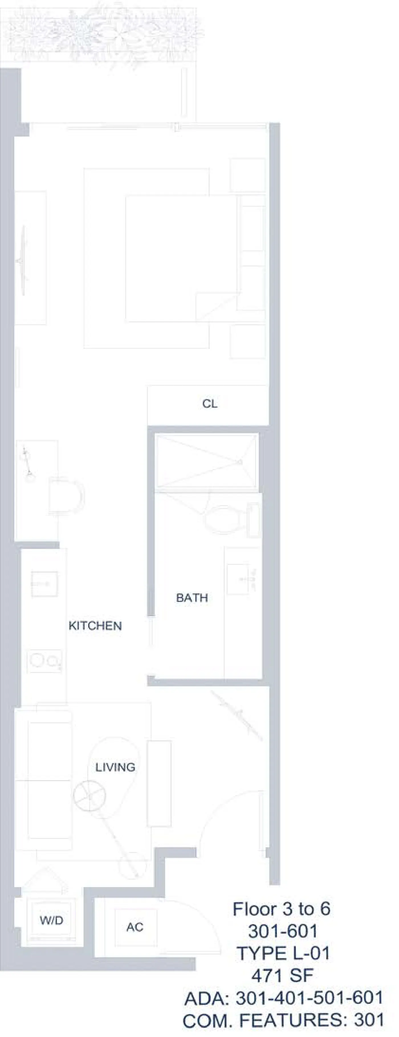 Planta 4 do MILLUX PLACE