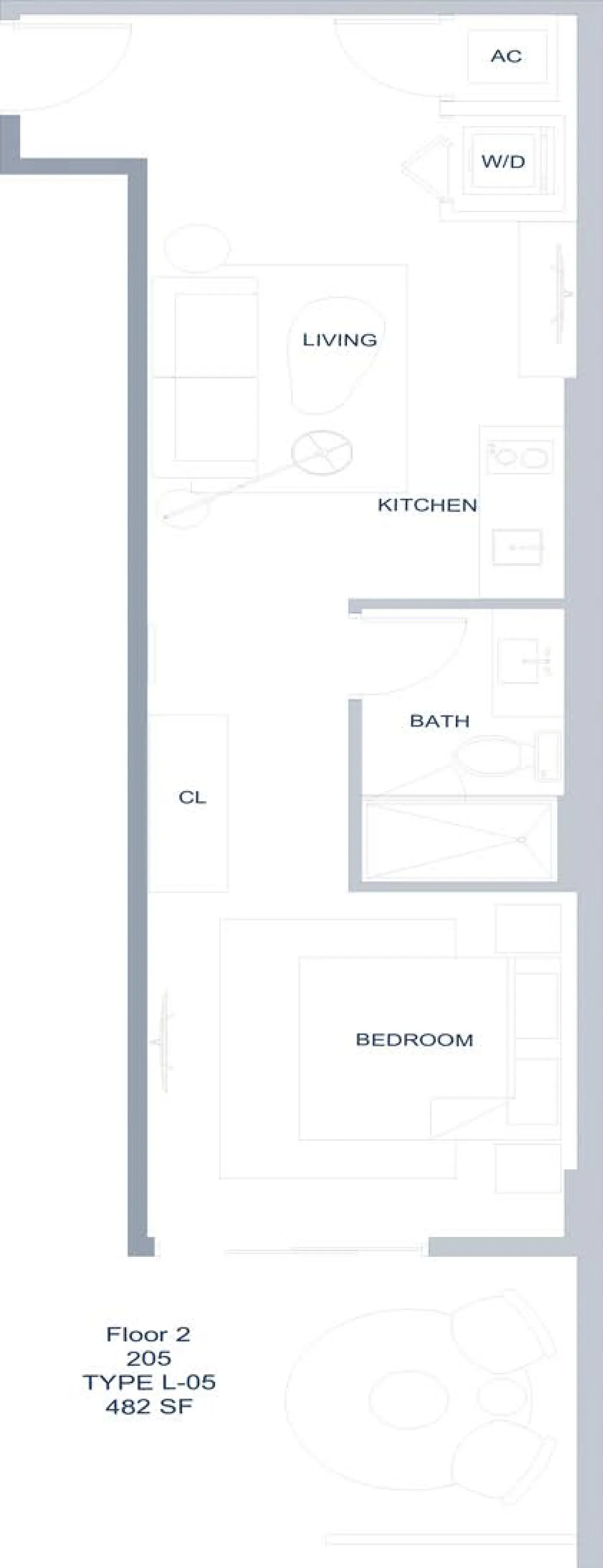 Planta 7 do MILLUX PLACE