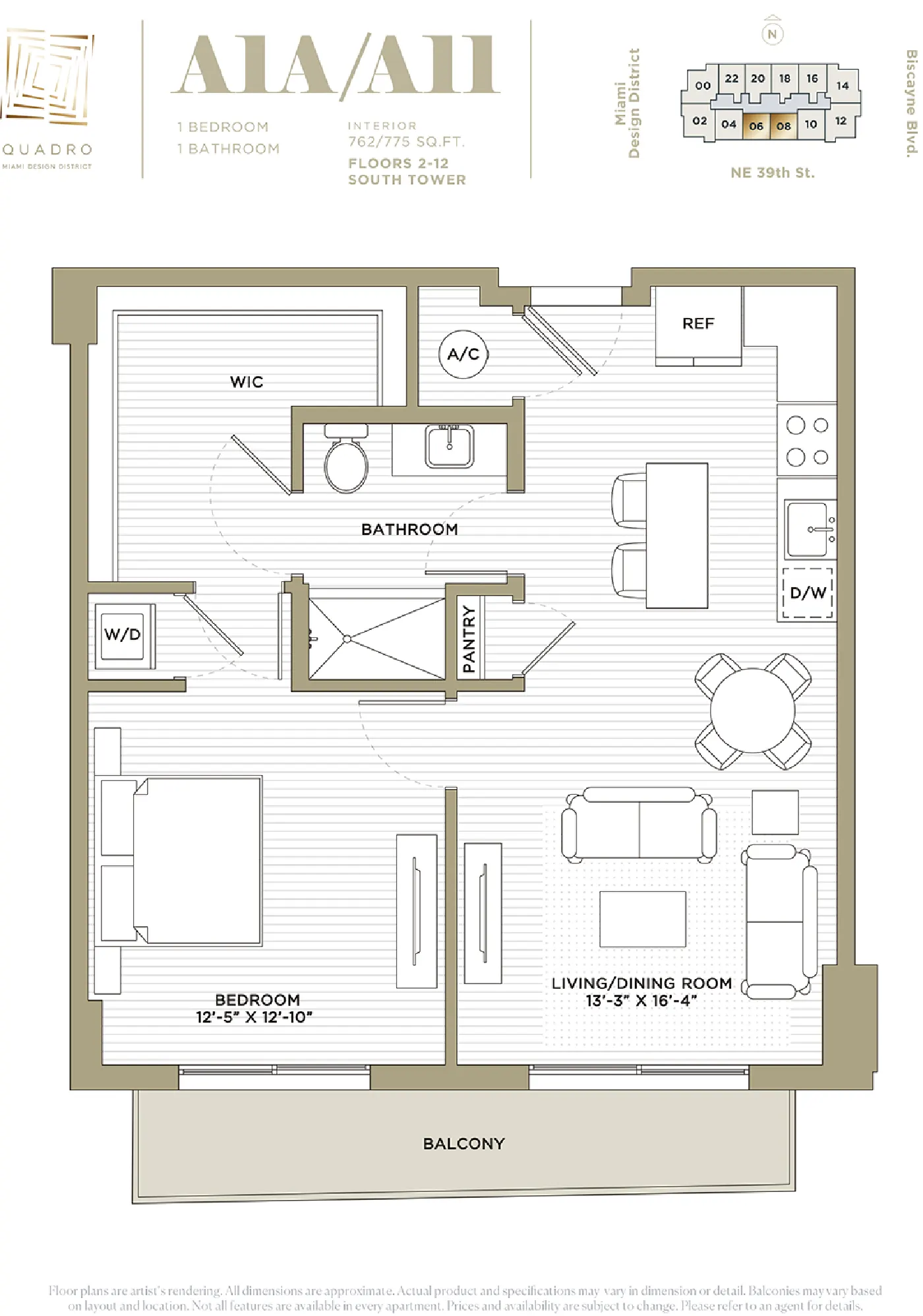 Planta 4 do Quadro