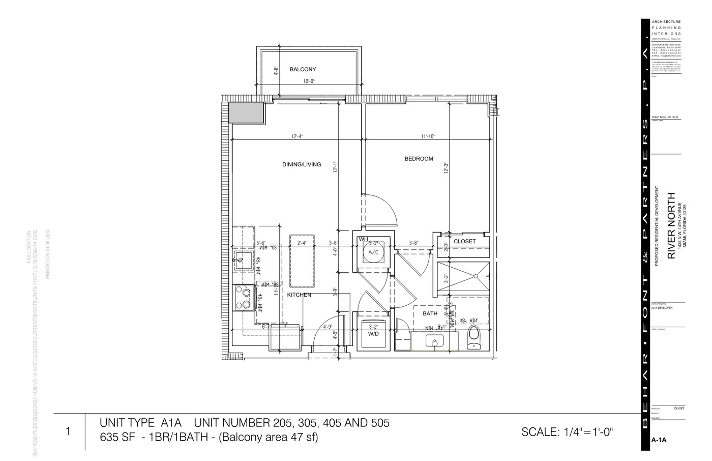 Planta 3 do River District 14
