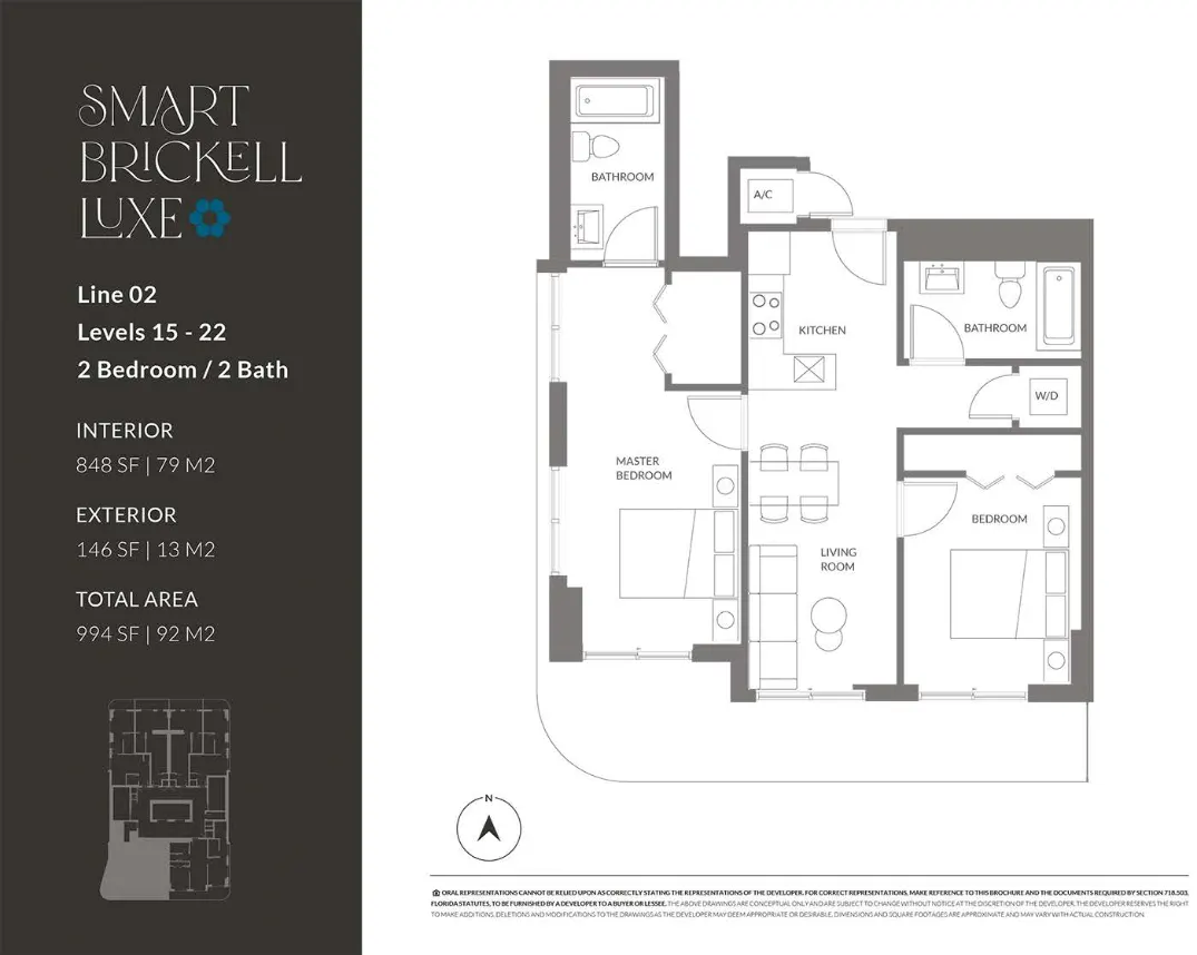 Planta 4 do Smart Brickell