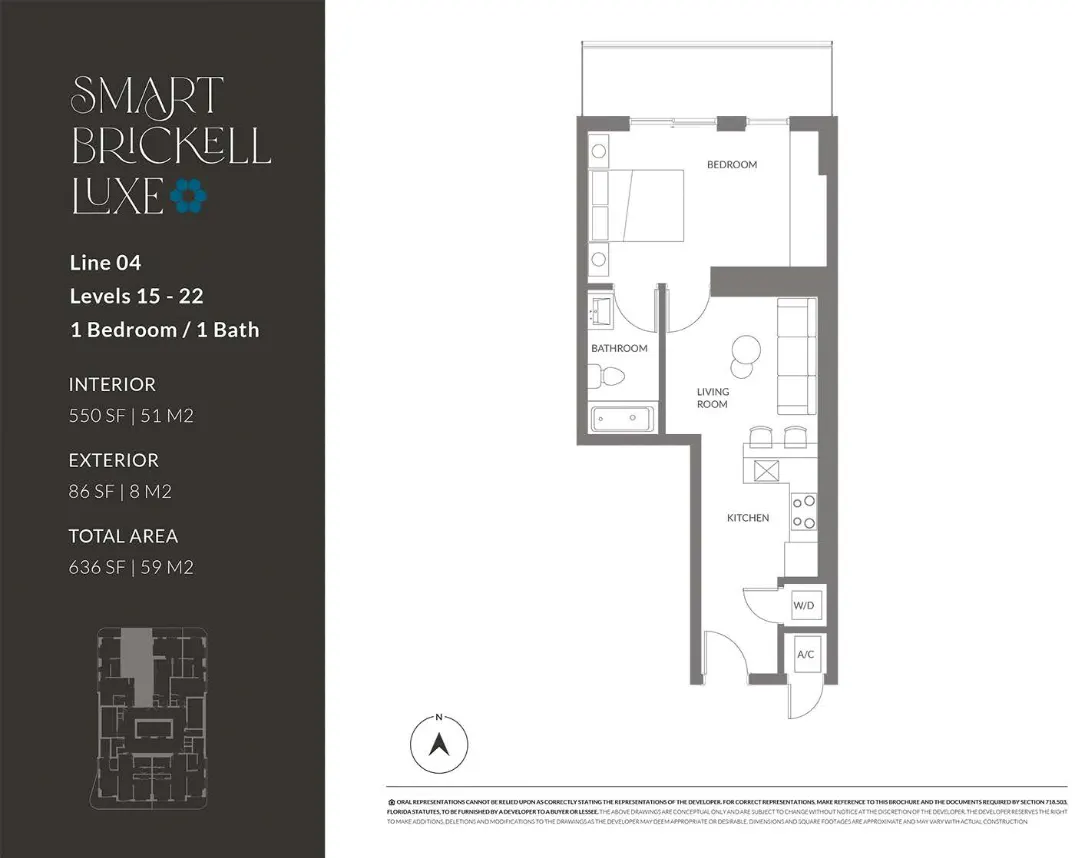 Planta 7 do Smart Brickell