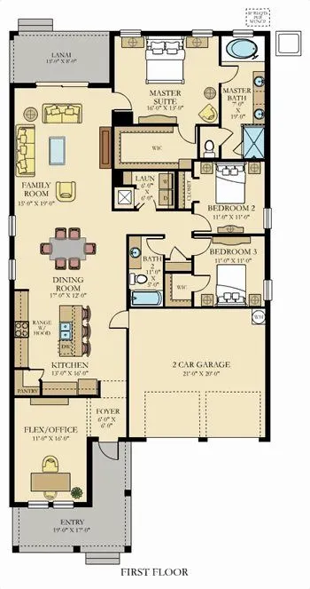 Planta 1 do Storey Grove Estates