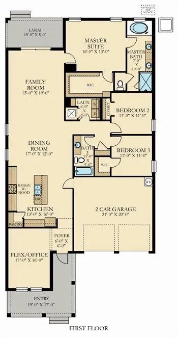 Planta 2 do Storey Grove Estates