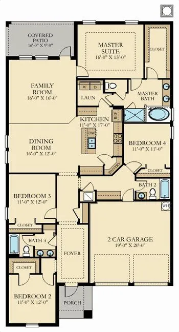 Planta 4 do Storey Grove Estates