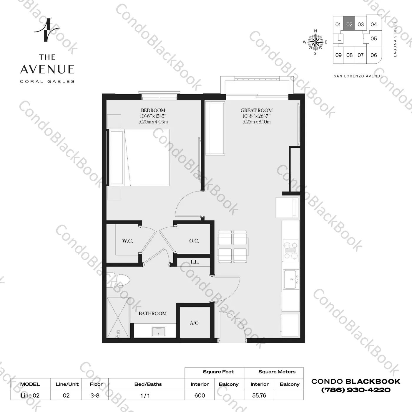 Planta 2 do The Avenue