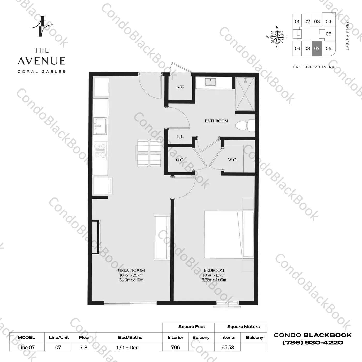 Planta 7 do The Avenue