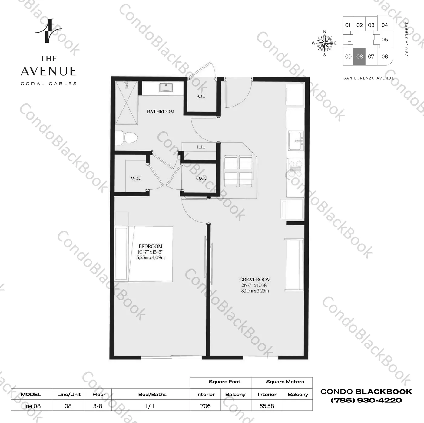 Planta 8 do The Avenue