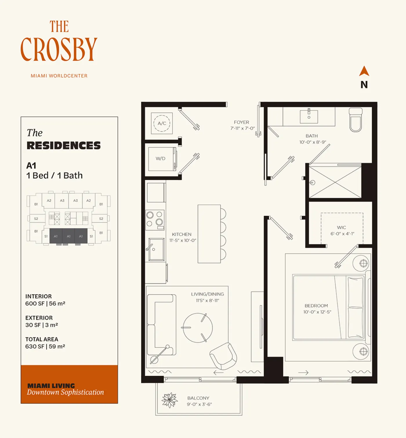 Planta 3 do The Crosby