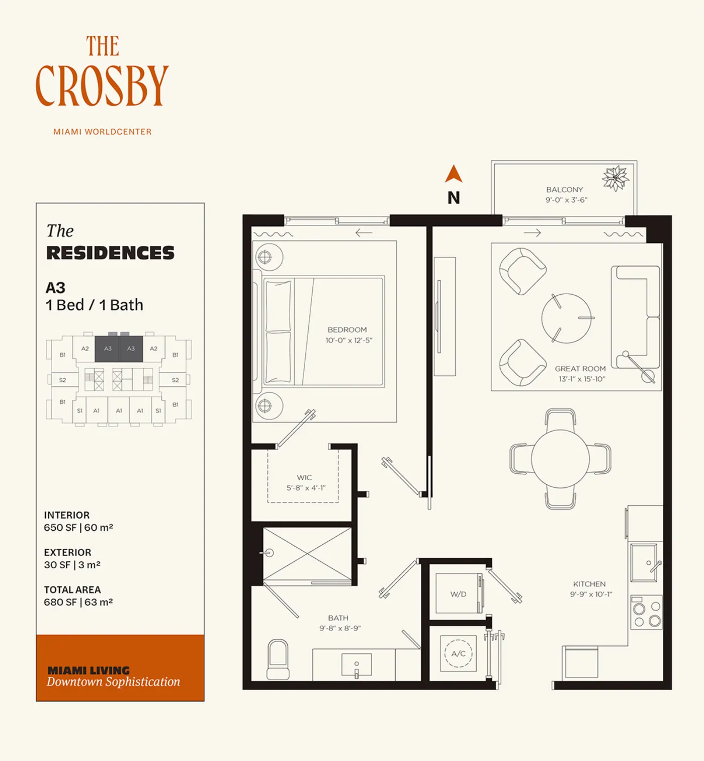 Planta 5 do The Crosby