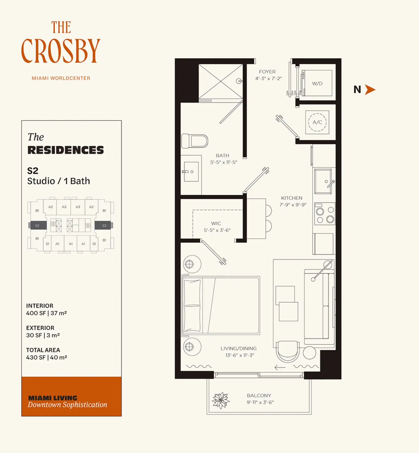 Planta 2 do The Crosby