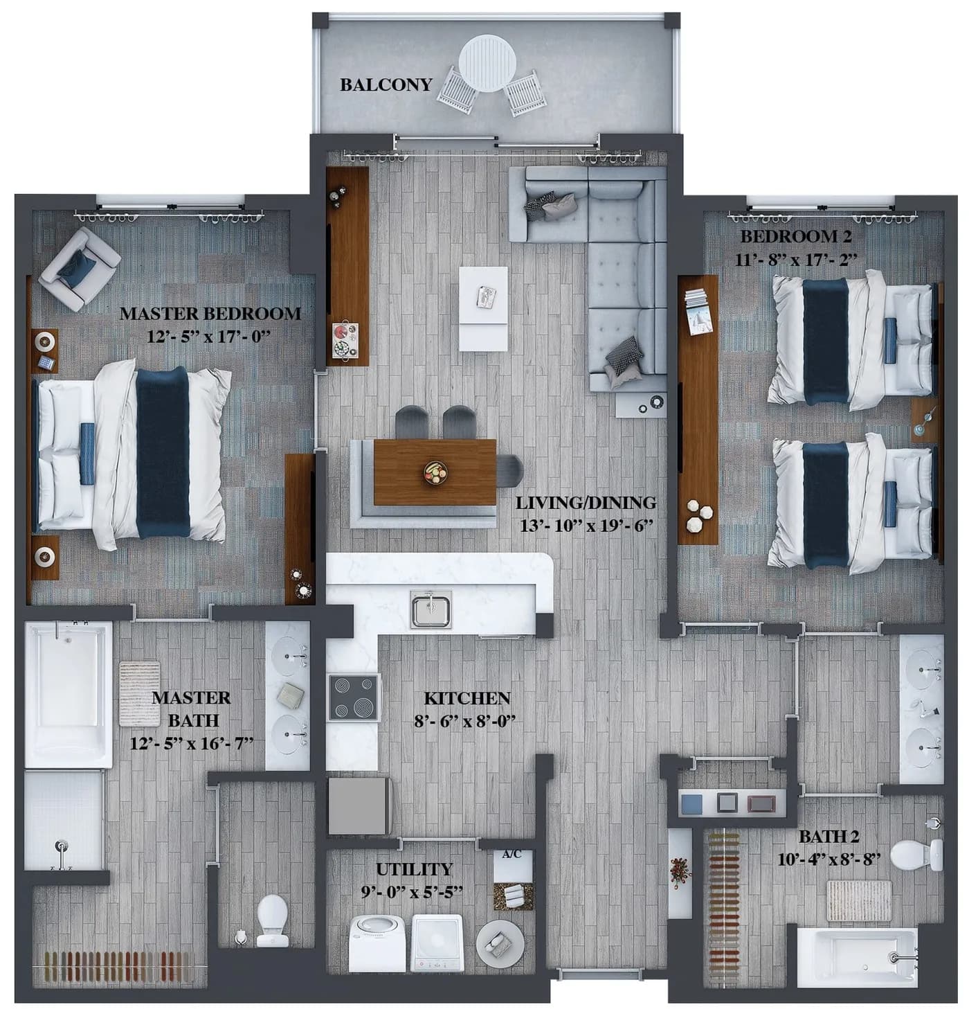 Planta 3 do The Grove Residences