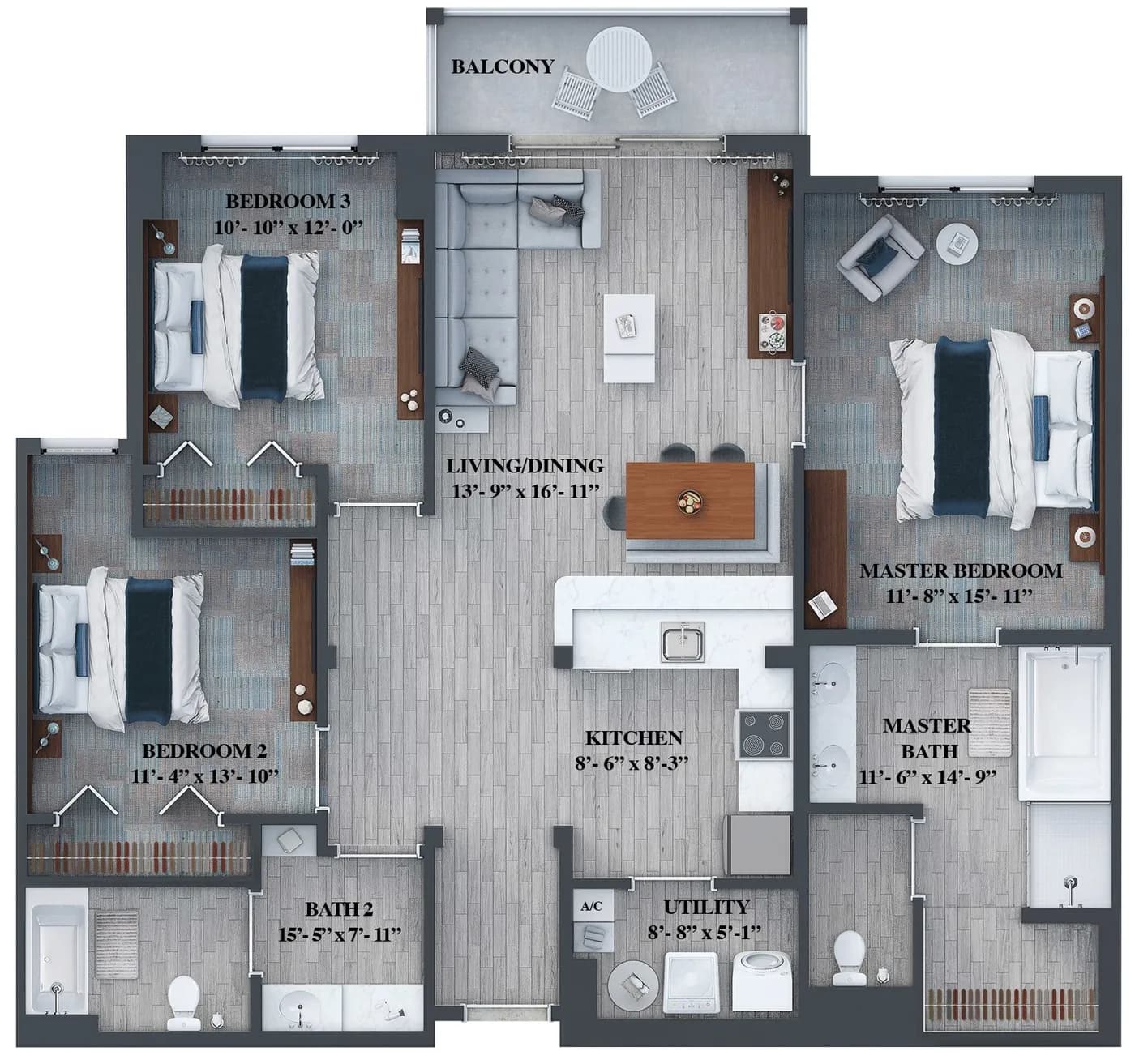 Planta 5 do The Grove Residences