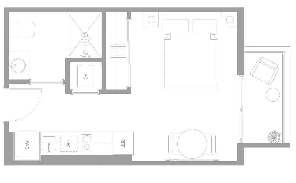 Planta 1 do The House of Wellness