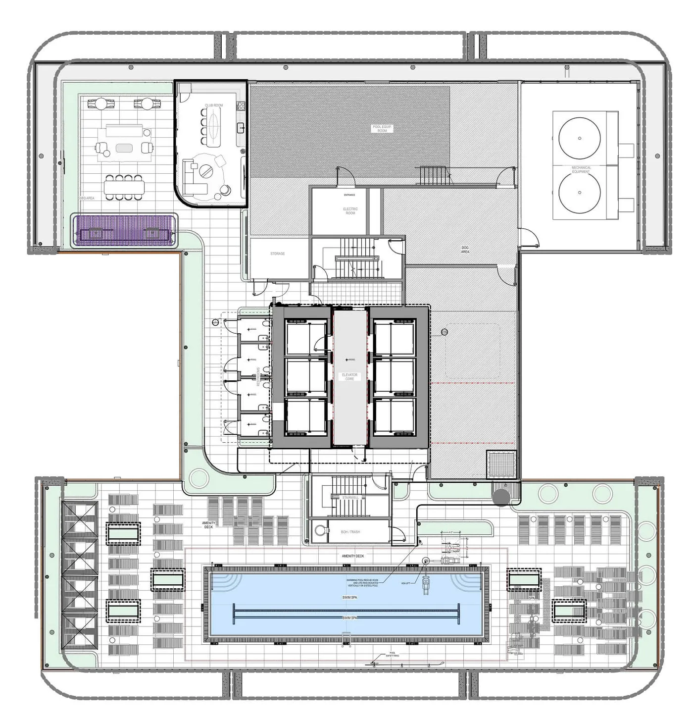 Planta 4 do The House of Wellness