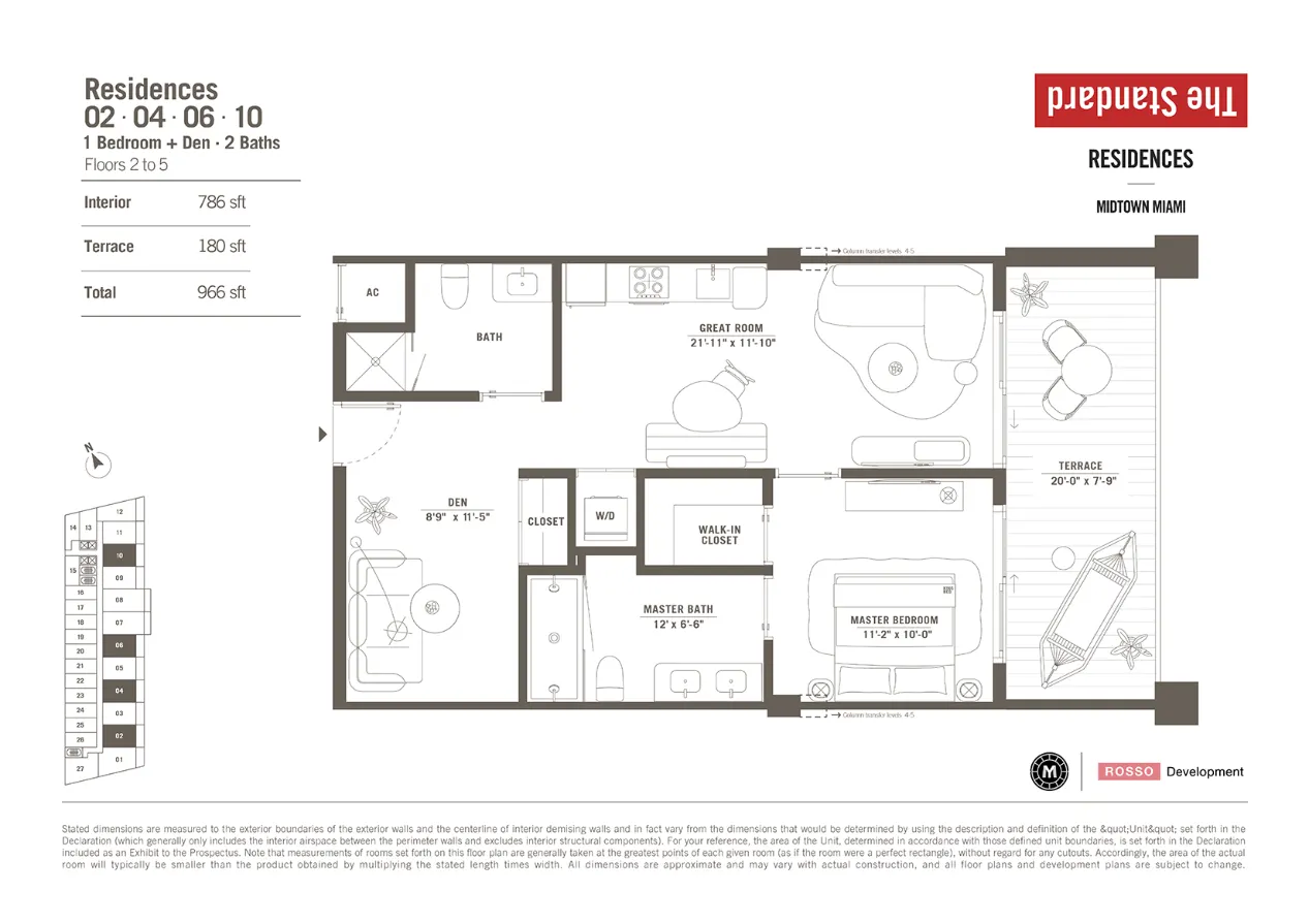 Planta 2 do The Standard