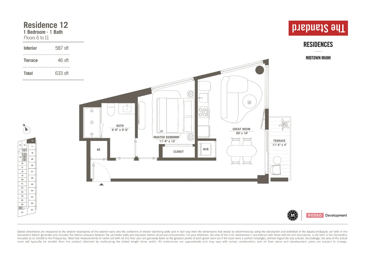 Planta 6 do The Standard